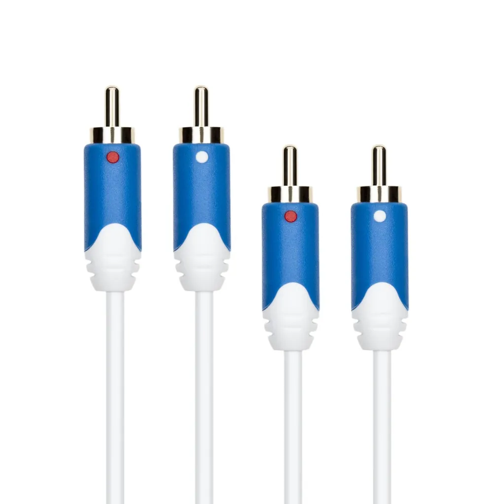 Luxorparts Lyd- & Videokabler|Lydkabel 2 x RCA 0,5 m