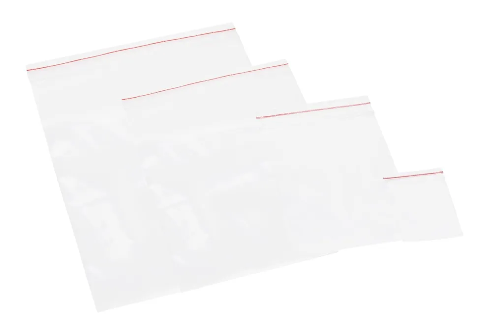 Luxorparts Elektronikk|Lynlåsposer 70x100 mm 100-pk.
