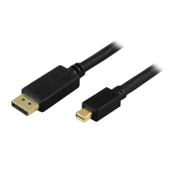 Luxorparts Kabler Til Datamaskin|Kabler Og Adaptere|Mini displayport til Displayport-kabel 2 m