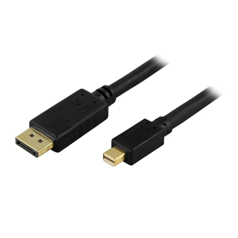 Luxorparts Kabler Til Datamaskin|Kabler Og Adaptere|Mini displayport til Displayport-kabel 2 m