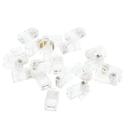 Luxorparts Mobilt Bredbånd Og Rutere|Nettverkskabler|Modulkontakt RJ45 Cat. 6 (UTP) 20-pk.