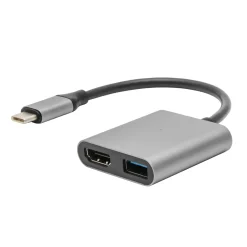 Luxorparts Kabler Og Adaptere|Hjemmekontor|Multiadapter USB-C til HDMI