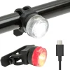 Luxorparts Fritid|Sykkelbelysning|Oppladbare sykkellykter