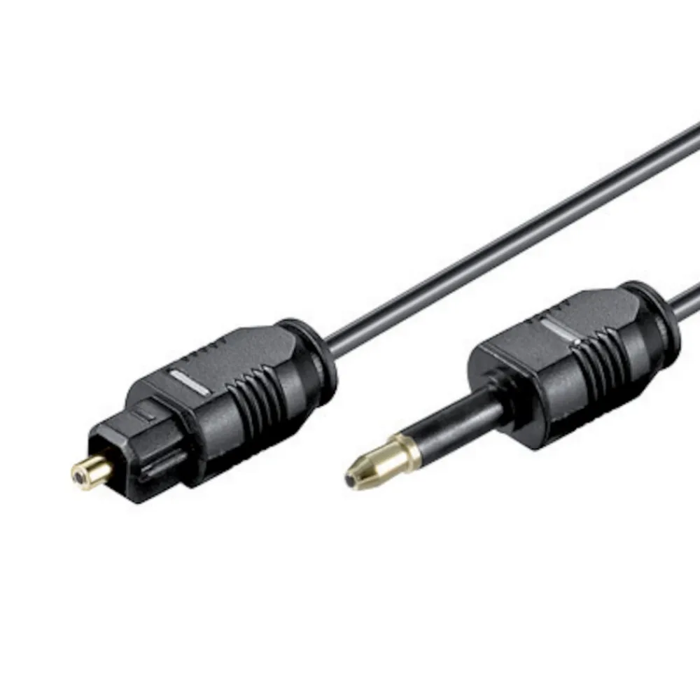 Luxorparts Lyd- & Videokabler|Optisk Toslink-kabel 2 m