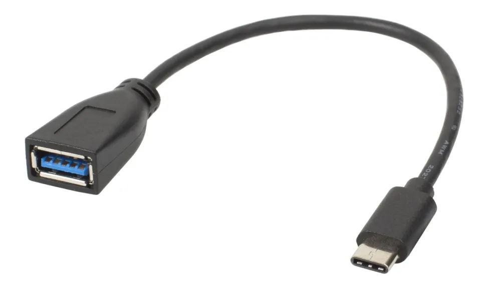 Luxorparts Kabler Og Adaptere|Usb|OTG-adapter USB-C til USB-A 0,2 m