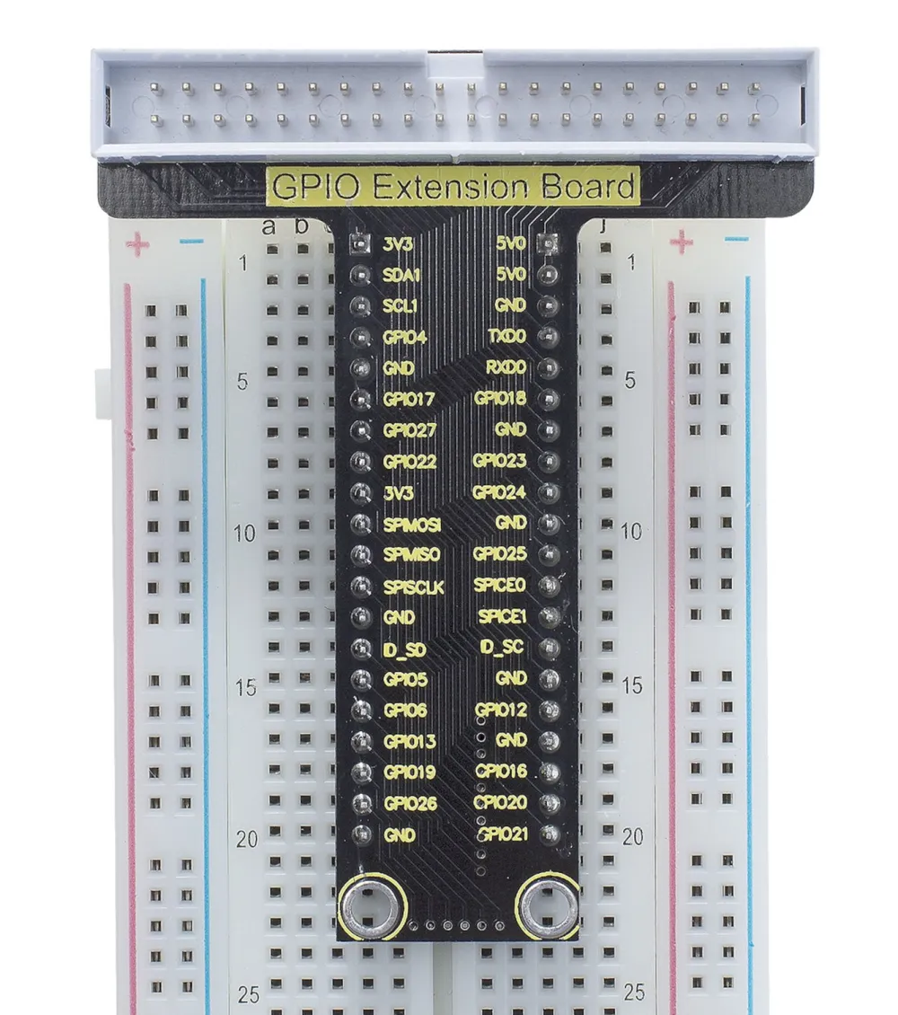Luxorparts Datamus|Tilbehør Til Bærbar Pc|40-pins breakout-kit for Raspberry Pi