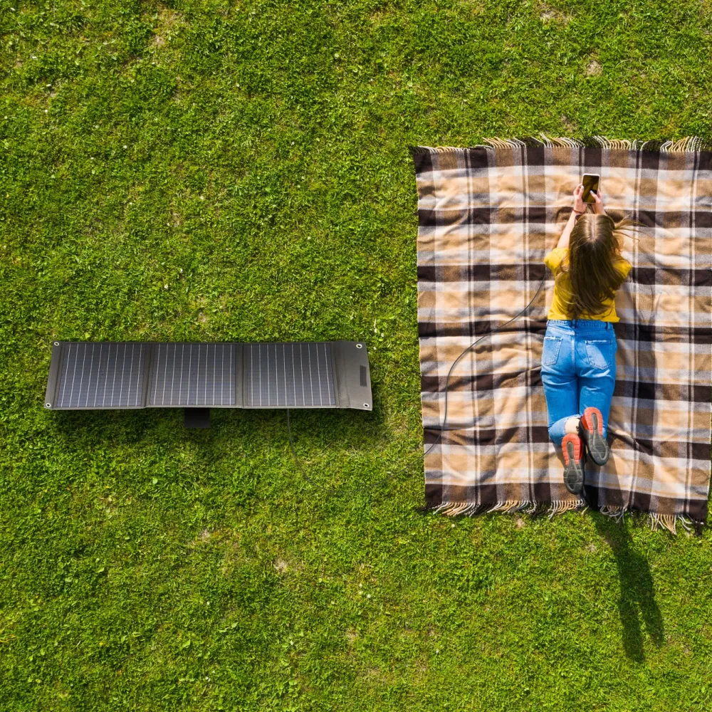 Luxorparts Solceller Og Strømforsyning|Portabelt solpanel 50 W