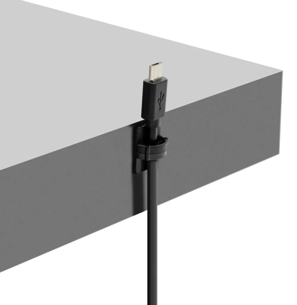 Luxorparts Kabelhåndtering|Elektrisk Installasjon|Selvklebende miniholder 50 stk.