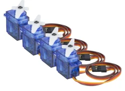 Luxorparts Elektronikk|SG90 Mikroservo 4-pk.