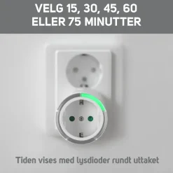 Luxorparts Sterkstrøm|Sikkerhetstimer 15-75 min