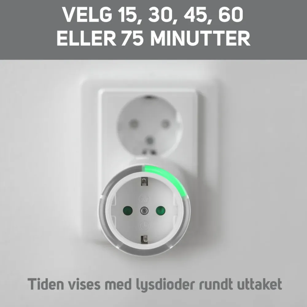 Luxorparts Sterkstrøm|Sikkerhetstimer 15-75 min