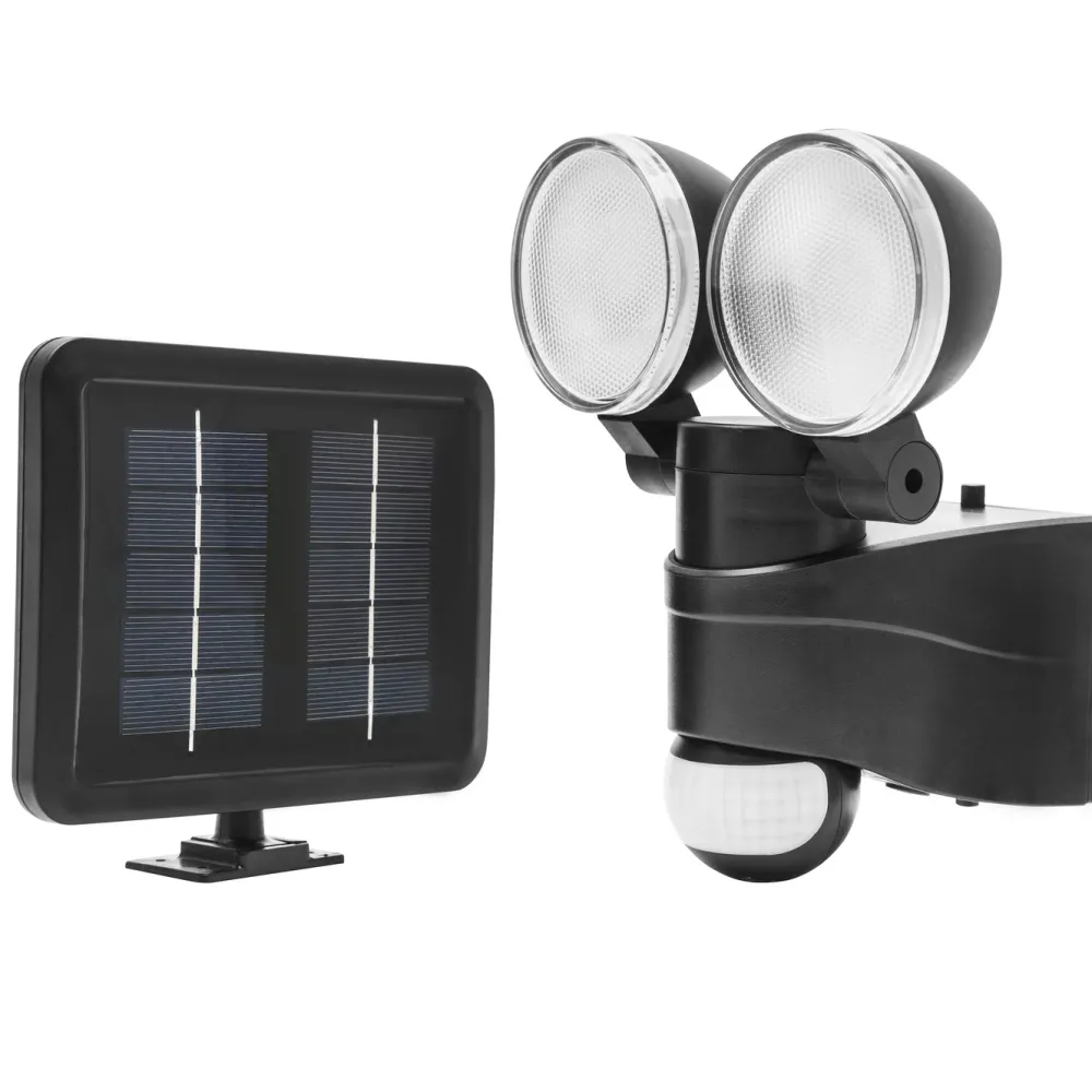 Luxorparts Utendørs Belysning|Solcelledrevet LED-lyskaster 500 lm