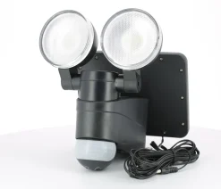 Luxorparts Utendørs Belysning|Solcelledrevet LED-lyskaster 500 lm