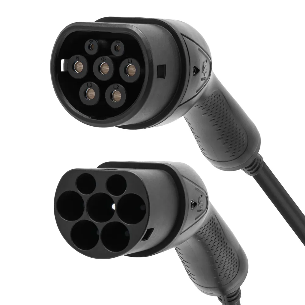 Luxorparts Biltilbehør|Typ 2 Ladekabel Spiral 11 kW 5 m