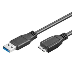 Luxorparts Kabler Og Adaptere|Usb-A & B-Kabler|USB-A- til Micro-USB-kabel (USB 3.0) 1,8 m