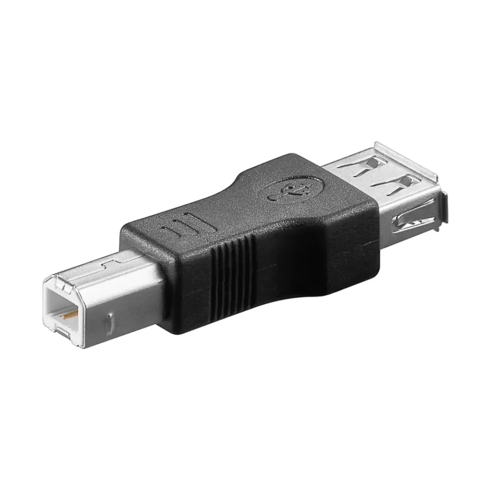 Luxorparts Kabler Og Adaptere|Usb|USB-A- til USB-B-adapter USB 2.0 Version 1