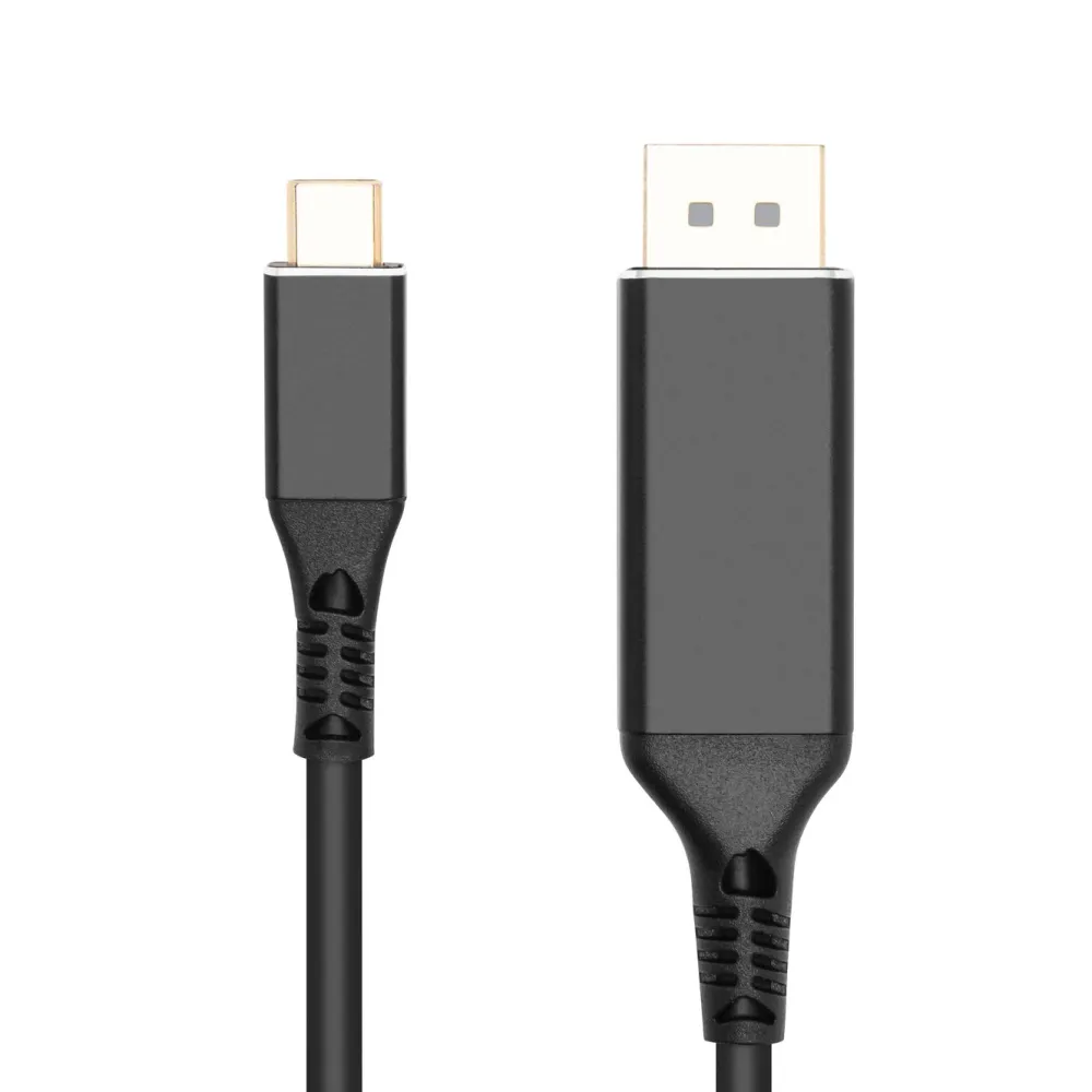 Luxorparts Kabler For Lyd|Kabler For Nettverk|USB-C-kabel til Displayport 1 m