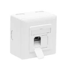 Luxorparts Kabler For Nettverk|Tilbehør Og Installasjon|Utenpåliggende FTP-nettverksuttak Cat. 6 2-ports