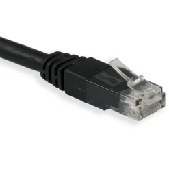 Luxorparts Nettverkskabler|Mobilt Bredbånd Og Rutere|UTP-nettverkskabel Cat. 6 Svart 0,5 m
