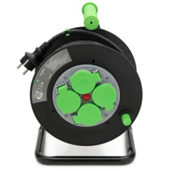 Luxorparts Strømledninger|4-veis kabelsnelle 15 m IP44