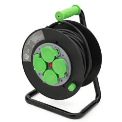 Luxorparts Strømledninger|4-veis kabelsnelle 15 m IP44