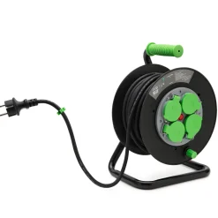 Luxorparts Strømledninger|4-veis kabelsnelle 15 m IP44