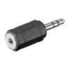 Kjell Lyd- & Videokabler|Lydadapter 2,5 mm til 3,5 mm, stereo