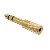 Kjell Lyd- & Videokabler|Kabler For Lyd|Lydadapter 3,5 mm til 6,3 mm, stereo, gull