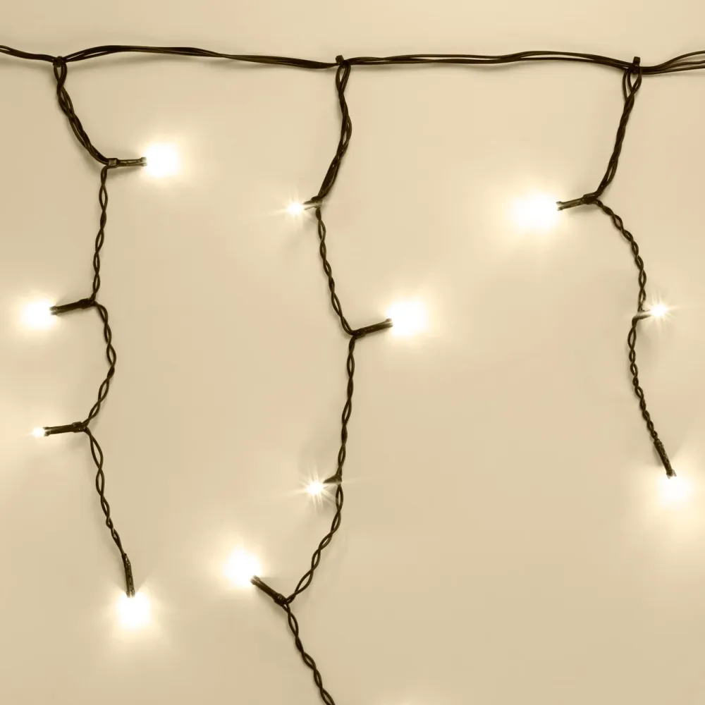 Kjell Lyslenker|Julelys|Lyslenke Istapp 360 LED 10,65 m (svart)