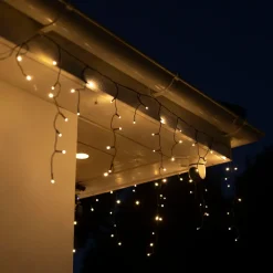 Kjell Lyslenker|Julelys|Lyslenke Istapp 360 LED 10,65 m (svart)