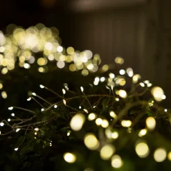 Kjell Lyslenker|Julelys|Lyslenke Klynge 460 LED 5 m (sølv)