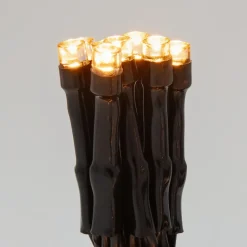 Kjell Lyslenker|Julelys|Lyslenke 48 LED 3,5 m, batteridrevet (svart)