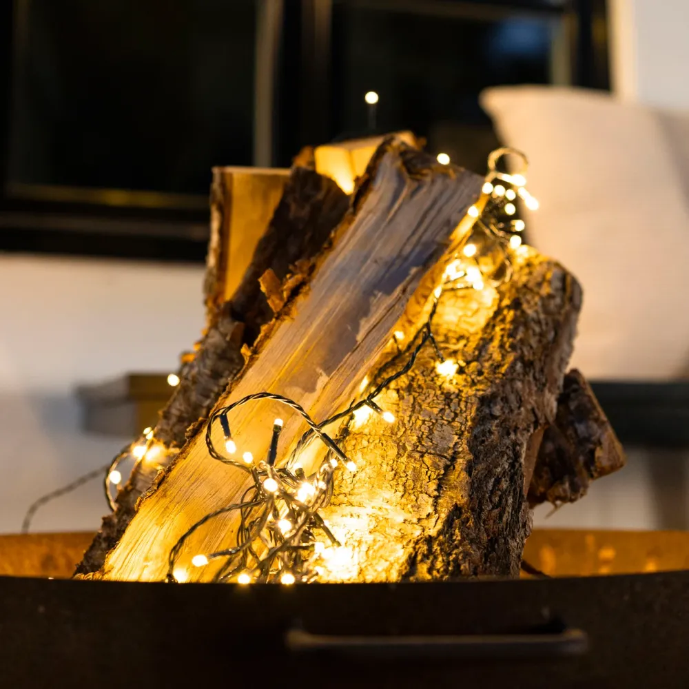 Kjell Lyslenker|Julelys|Lyslenke 48 LED 3,5 m, batteridrevet (klar)