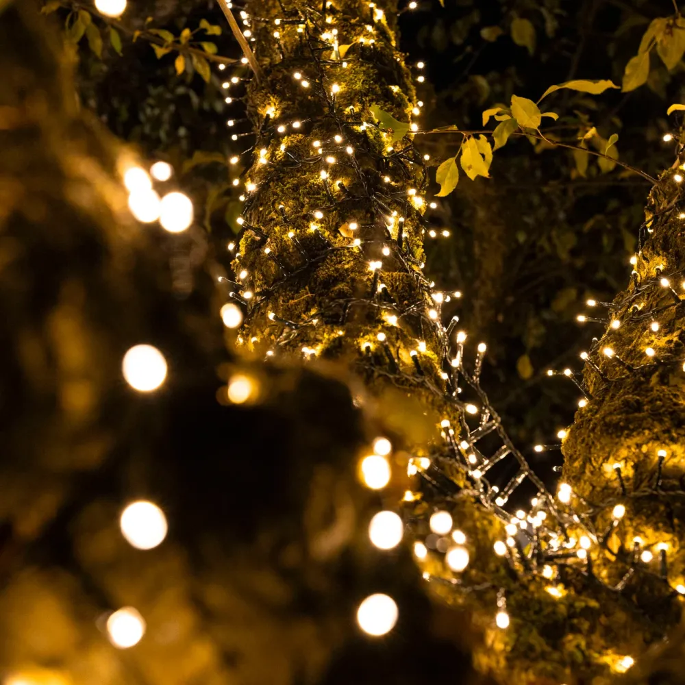 Kjell Lyslenker|Julelys|Lyslenke 48 LED 3,5 m, batteridrevet (klar)