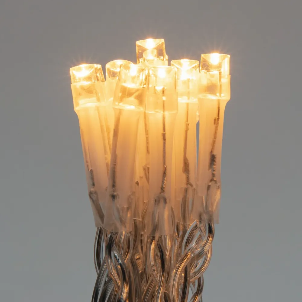 Kjell Lyslenker|Julelys|Lyslenke 48 LED 3,5 m, batteridrevet (klar)