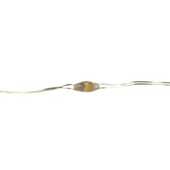 Kjell Lyslenker|Julelys|Lyslenke Micro 40 LED 1,95 m, batteridrevet (sølv)
