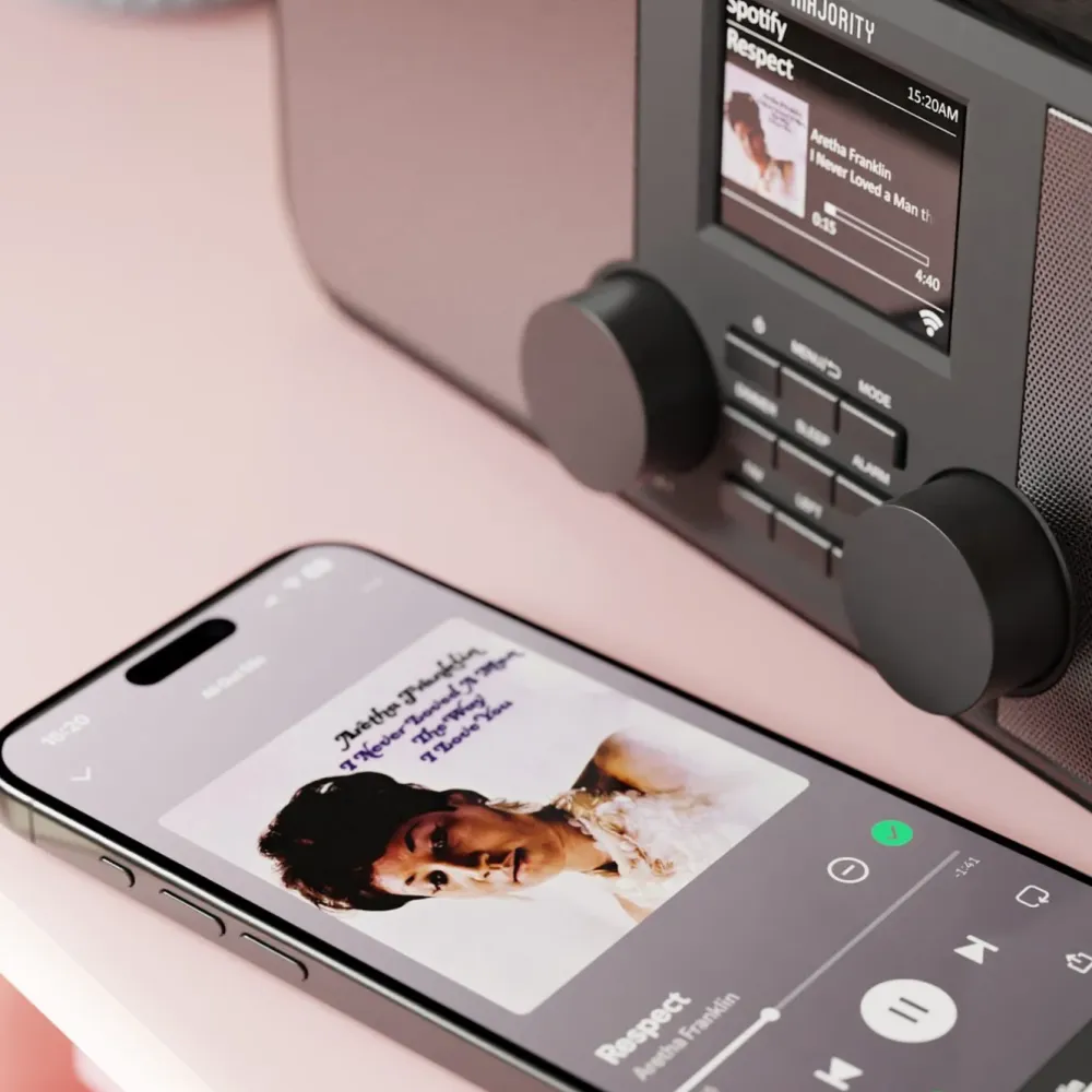 Majority Musikkspiller Og Radio|Rostock internettradio med Spotify Connect