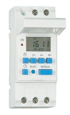 Malmbergs Sterkstrøm|Digital timer for DIN-skinne