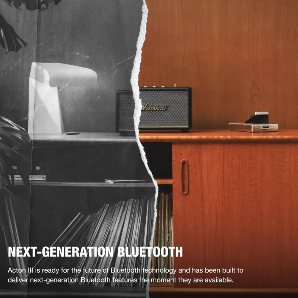 Marshall Høyttaler|Acton III Bluetooth-høyttaler
