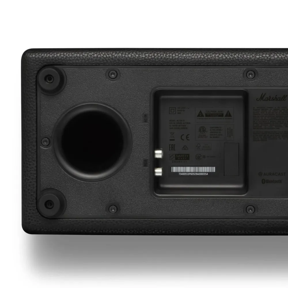 Marshall Høyttaler|Stemmeassistenter|Acton IV Bluetooth-høyttaler Sort