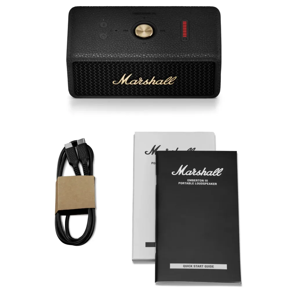 Marshall Høyttaler|Emberton III Bluetooth-høyttaler