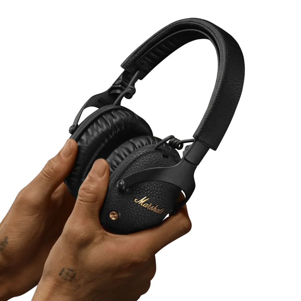 Marshall Hodetelefoner Og Hodesett|Monitor III A.N.C. Trådløse over-ear-hodetelefoner - Svart