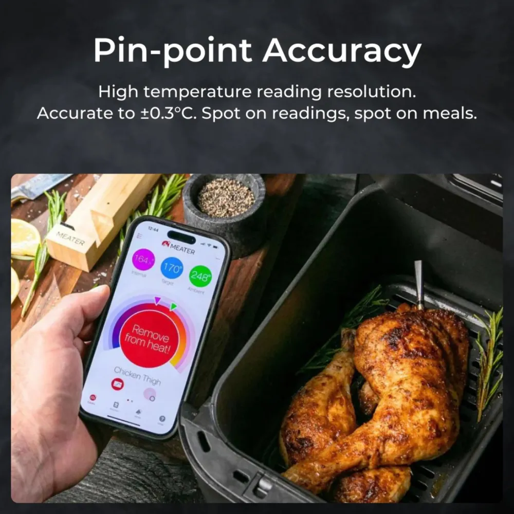 Meater Kjøkken Og Spisestue|Pro Trådløs Grilltermometer og repeater for mobilen
