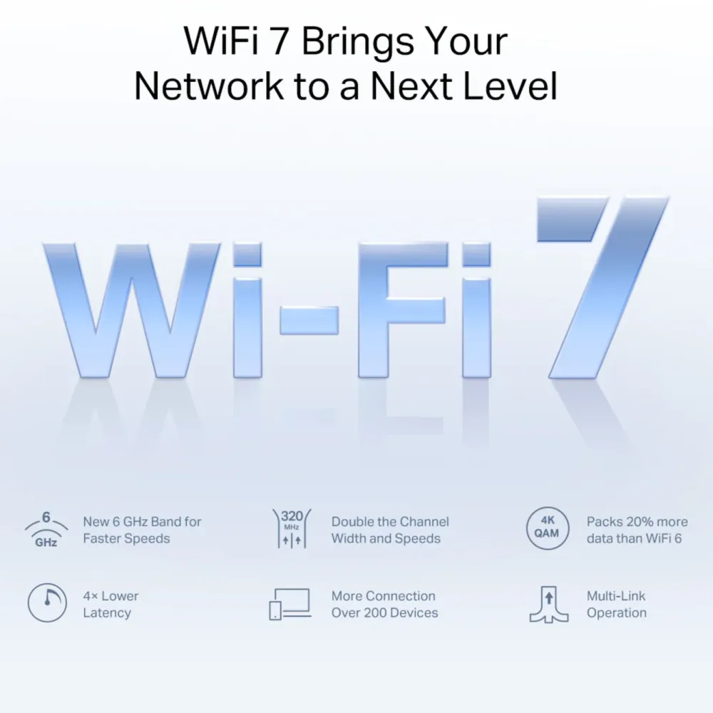 Mercusys Mesh|Halo H47BE Mesh Wifi 7-system 2-pk.