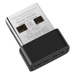 Mercusys Nettverkskort (Trådløse)|MA20N USB nettverksadapter