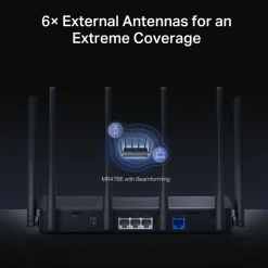 Mercusys Wifi-Routere|MR47BE Tri-Band Wifi 7-ruter