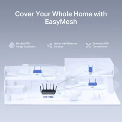 Mercusys Wifi-Routere|MR47BE Tri-Band Wifi 7-ruter