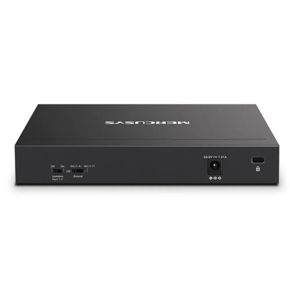 Mercusys Kablet Nettverk|MS108GP 8-porters gigabitswitch med POE+