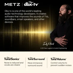 Kjell Tv Og Tilbehør|METZ 12V Google TV 32