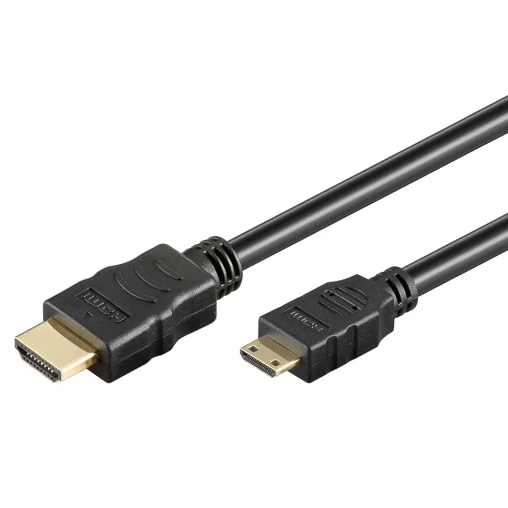 Kjell Hdmi|Kabler Og Adaptere|Mini-HDMI-kabel High Speed 1 m